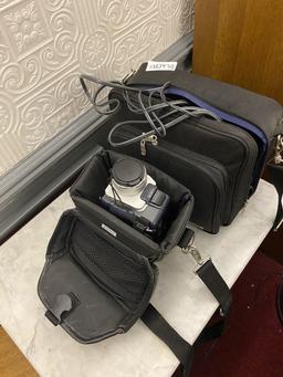 Two Cameras - SOny DSC-F707 and Digital 8 Handycam