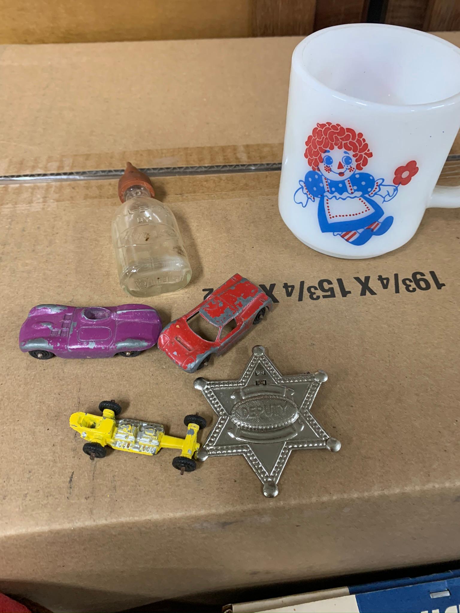 Assortment of Vintage Toys