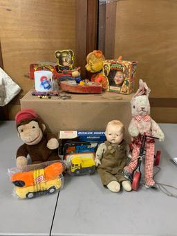 Assortment of Vintage Toys
