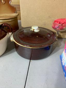 Home Decor and Pyrex Bowl
