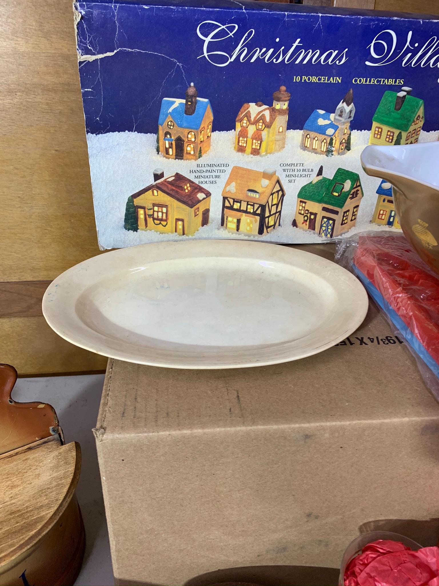 Home Decor and Pyrex Bowl