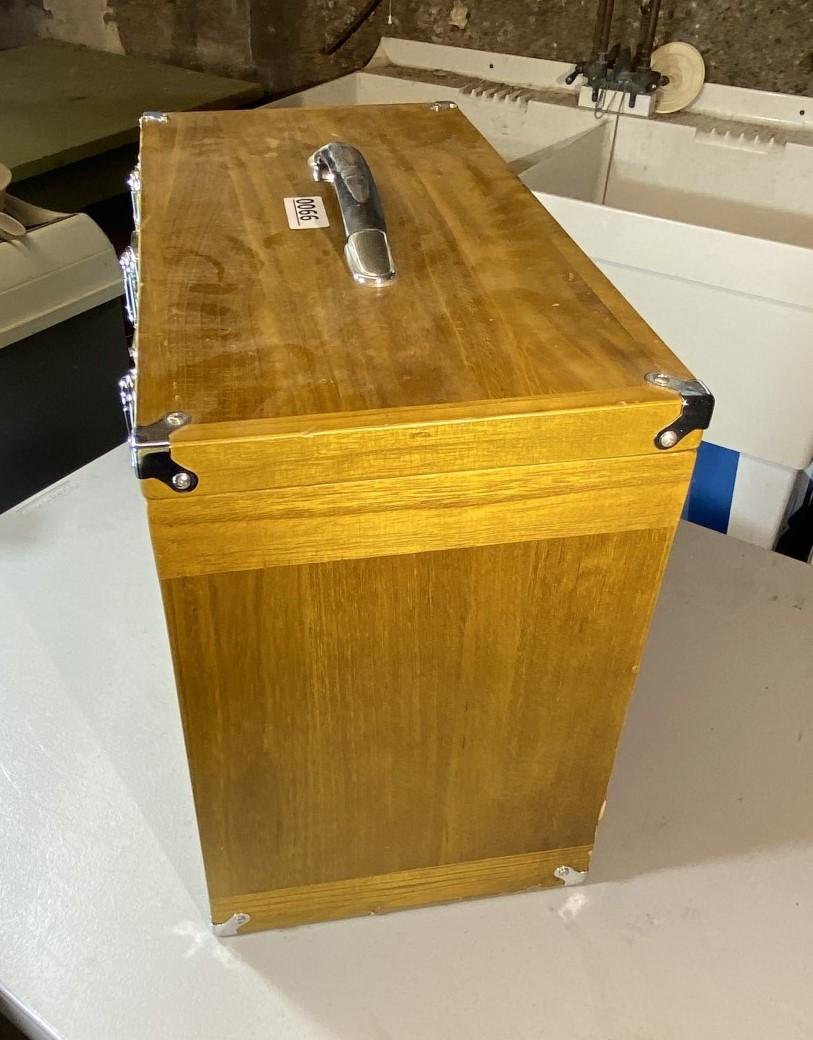 Wooden Antique Style Carpenter's Toolbox by Windsor