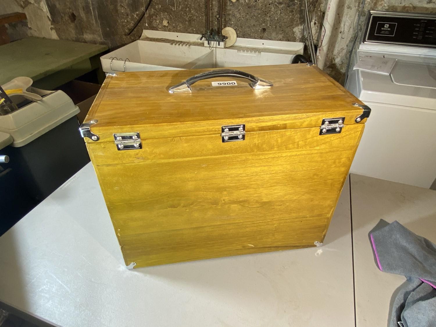 Wooden Antique Style Carpenter's Toolbox by Windsor