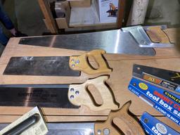 Group lot oas assorted newer vintage saws