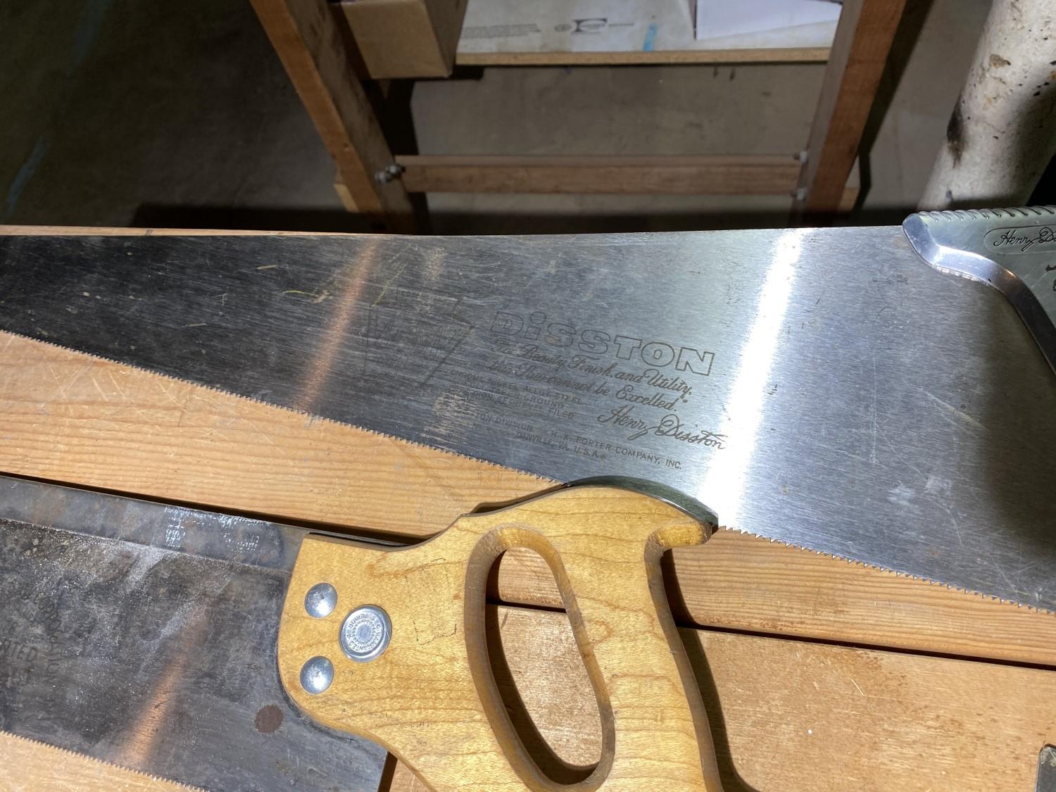 Group lot oas assorted newer vintage saws