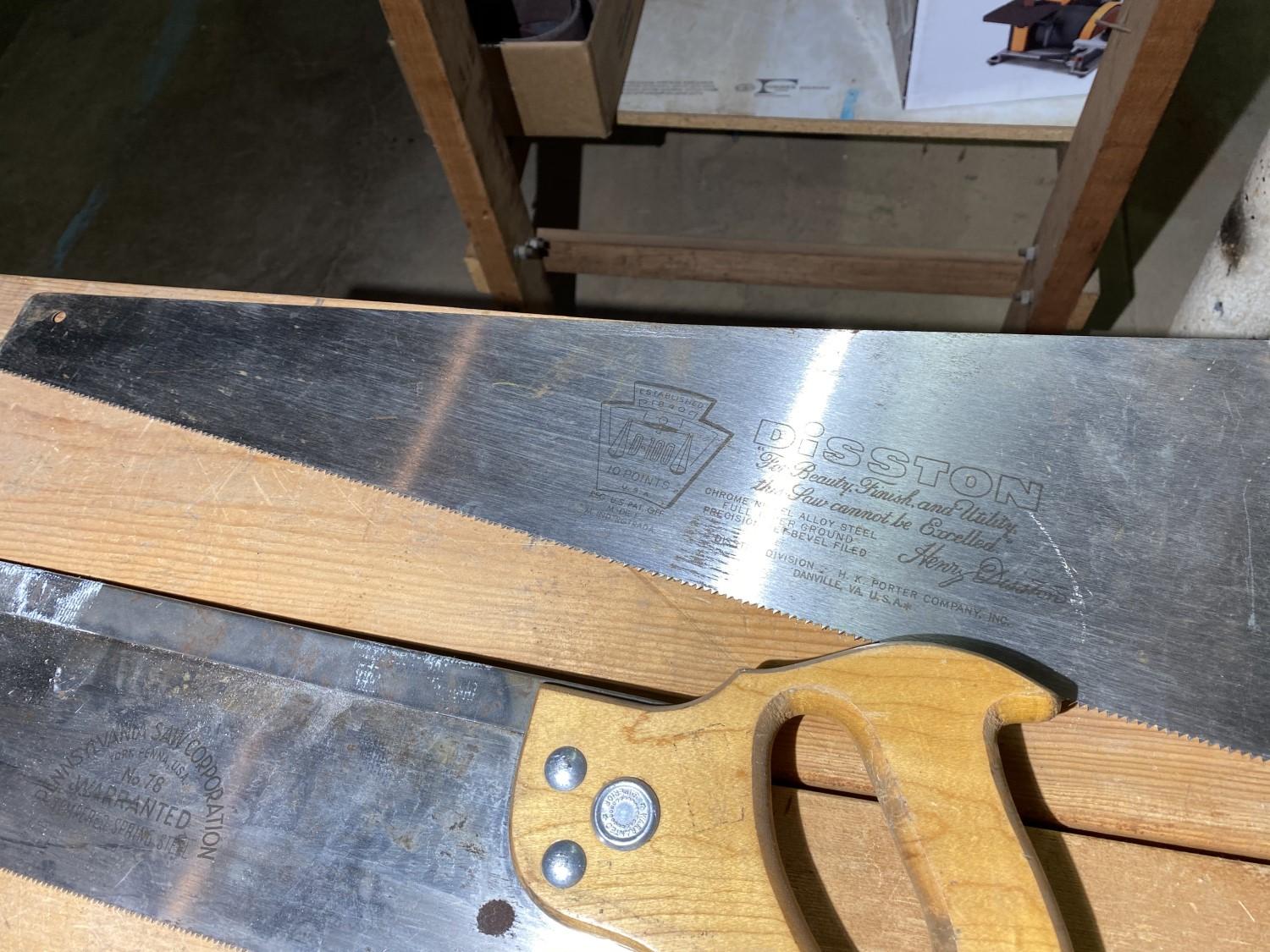 Group lot oas assorted newer vintage saws