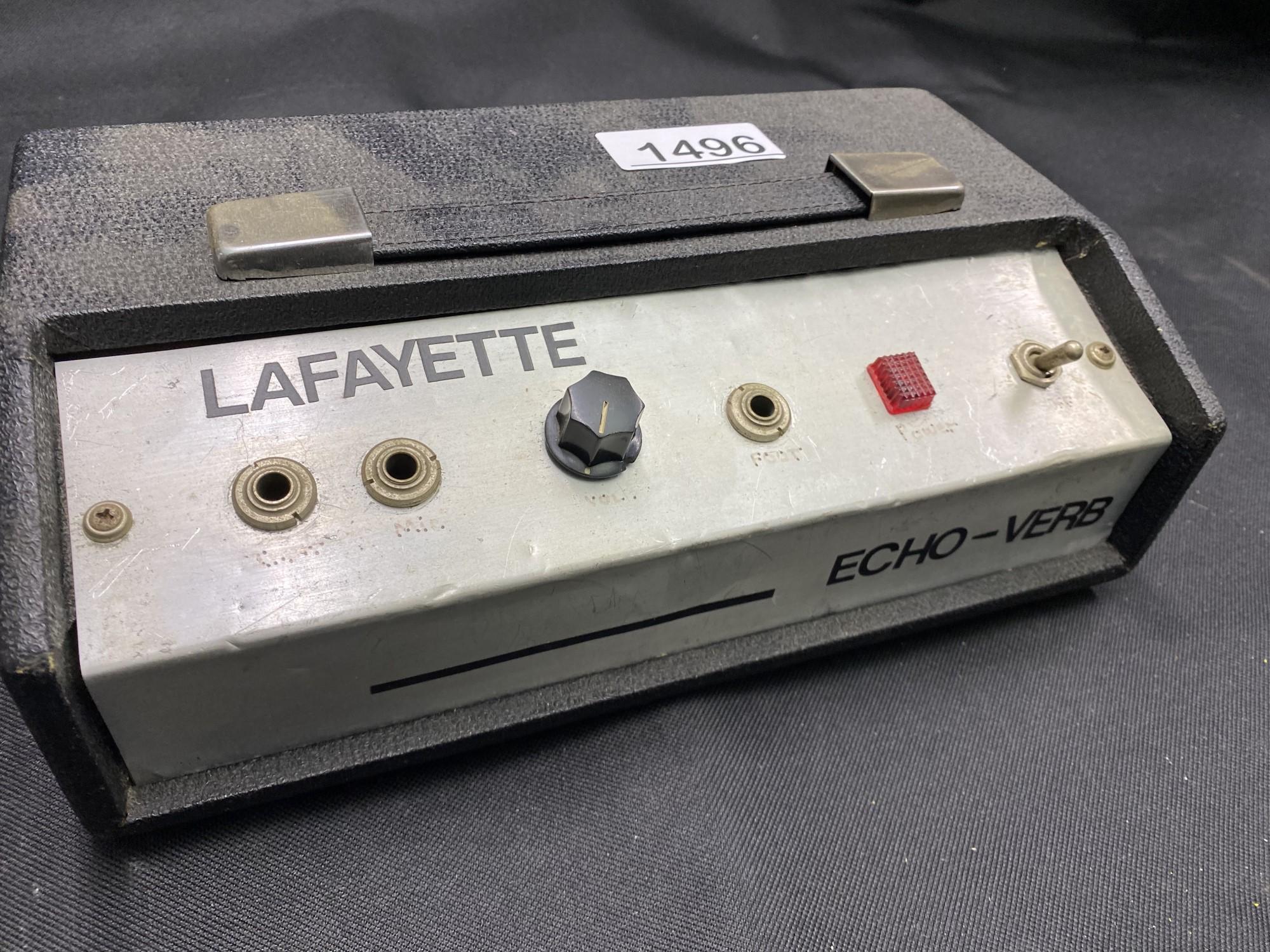 Lafayette Echoverb Rare Vintage Reverb Unit