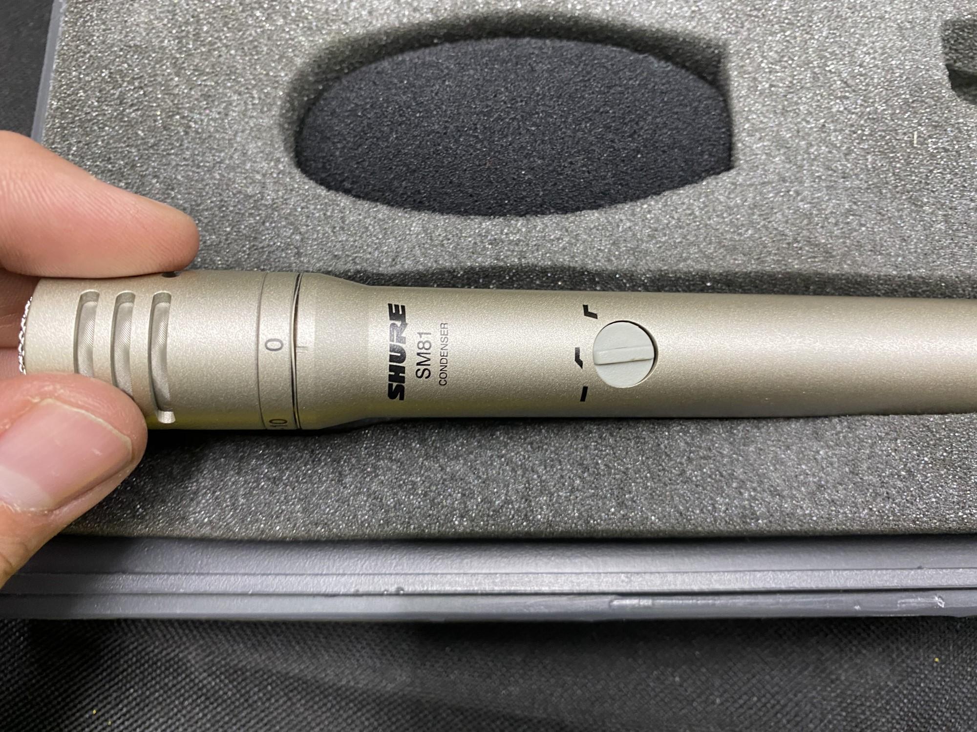 Shure SM81 Unidirectional Condenser Microphone