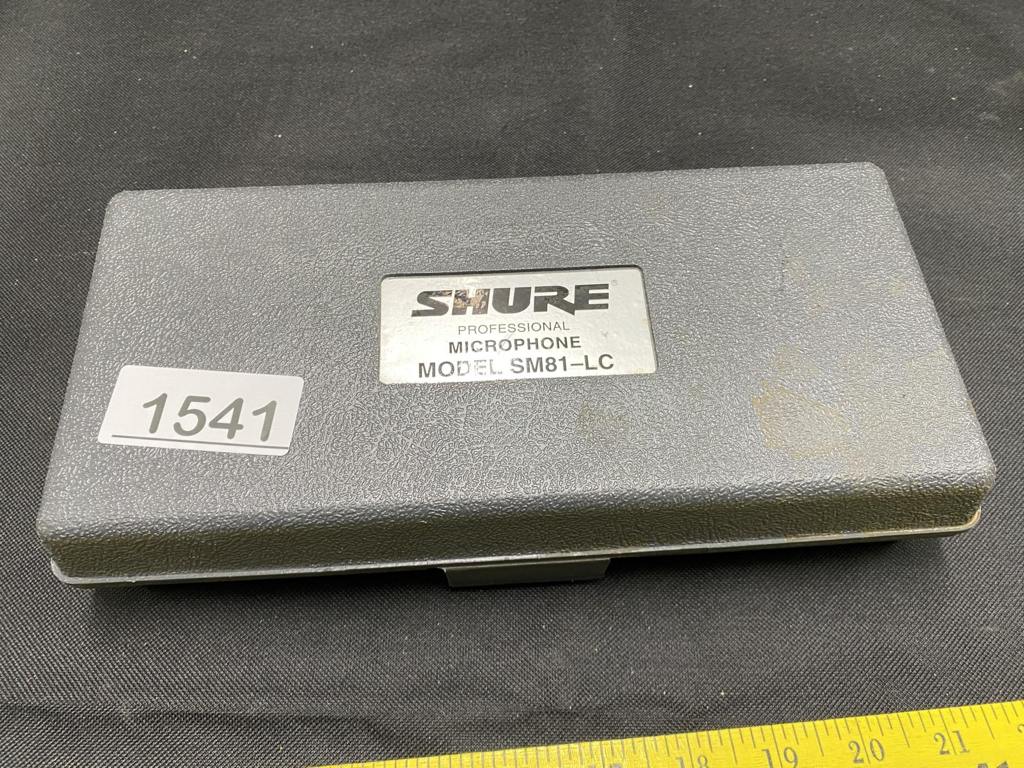 Shure SM81 Unidirectional Condenser Microphone