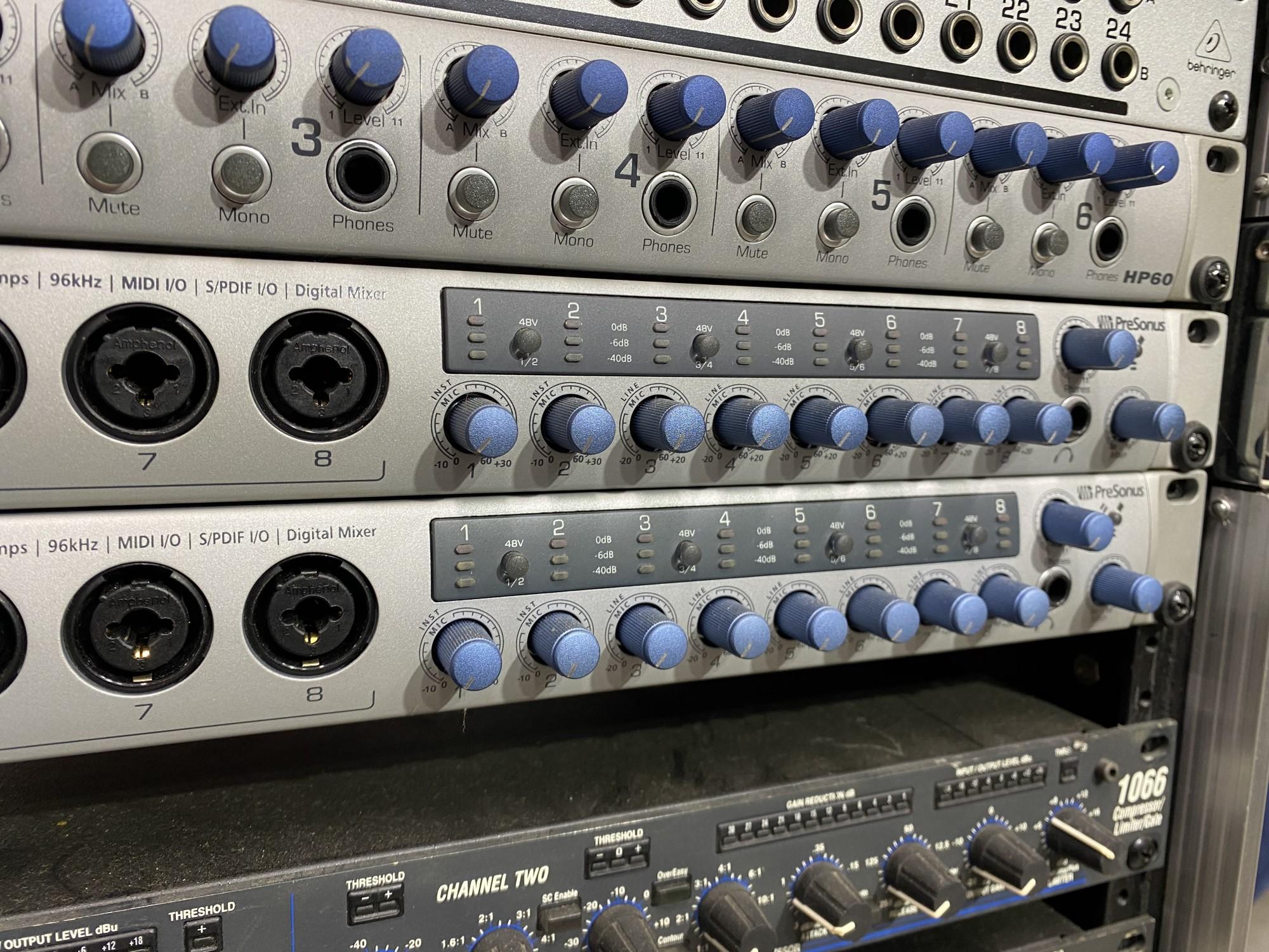 Two Presonus Firestudio Project
