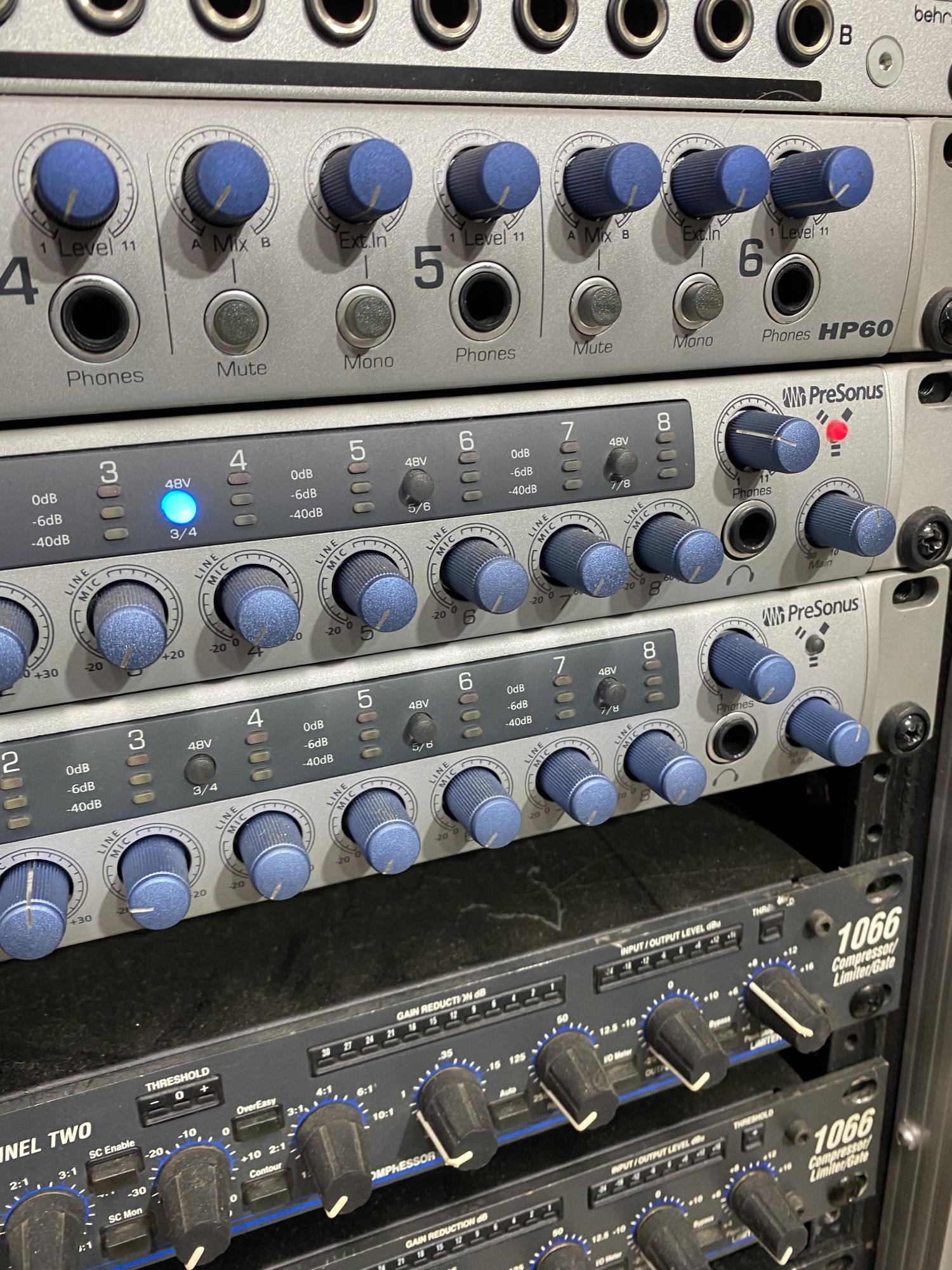 Two Presonus Firestudio Project