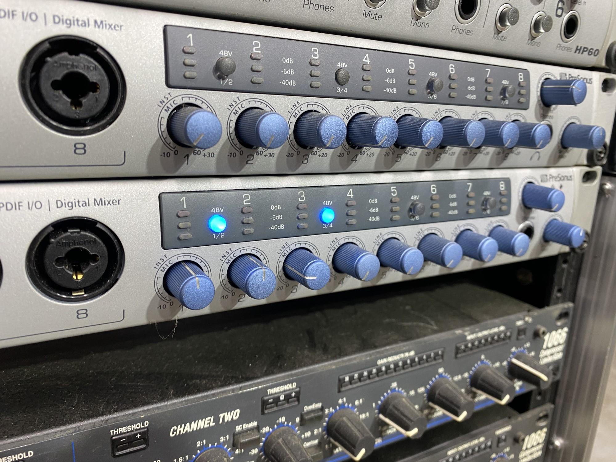 Two Presonus Firestudio Project