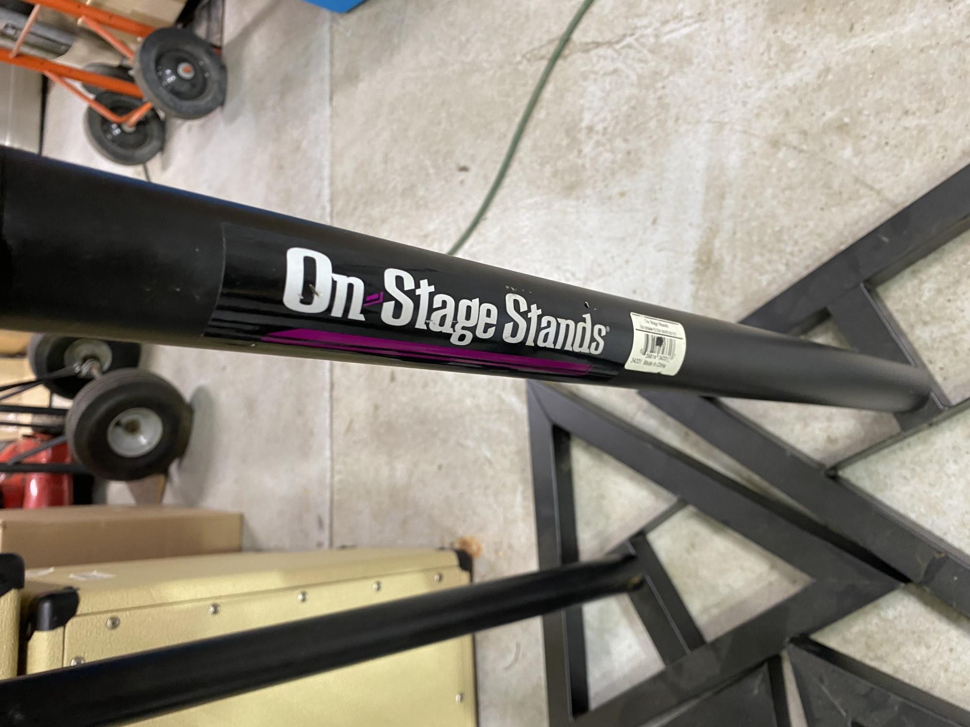 Group of 4 Speaker Stands
