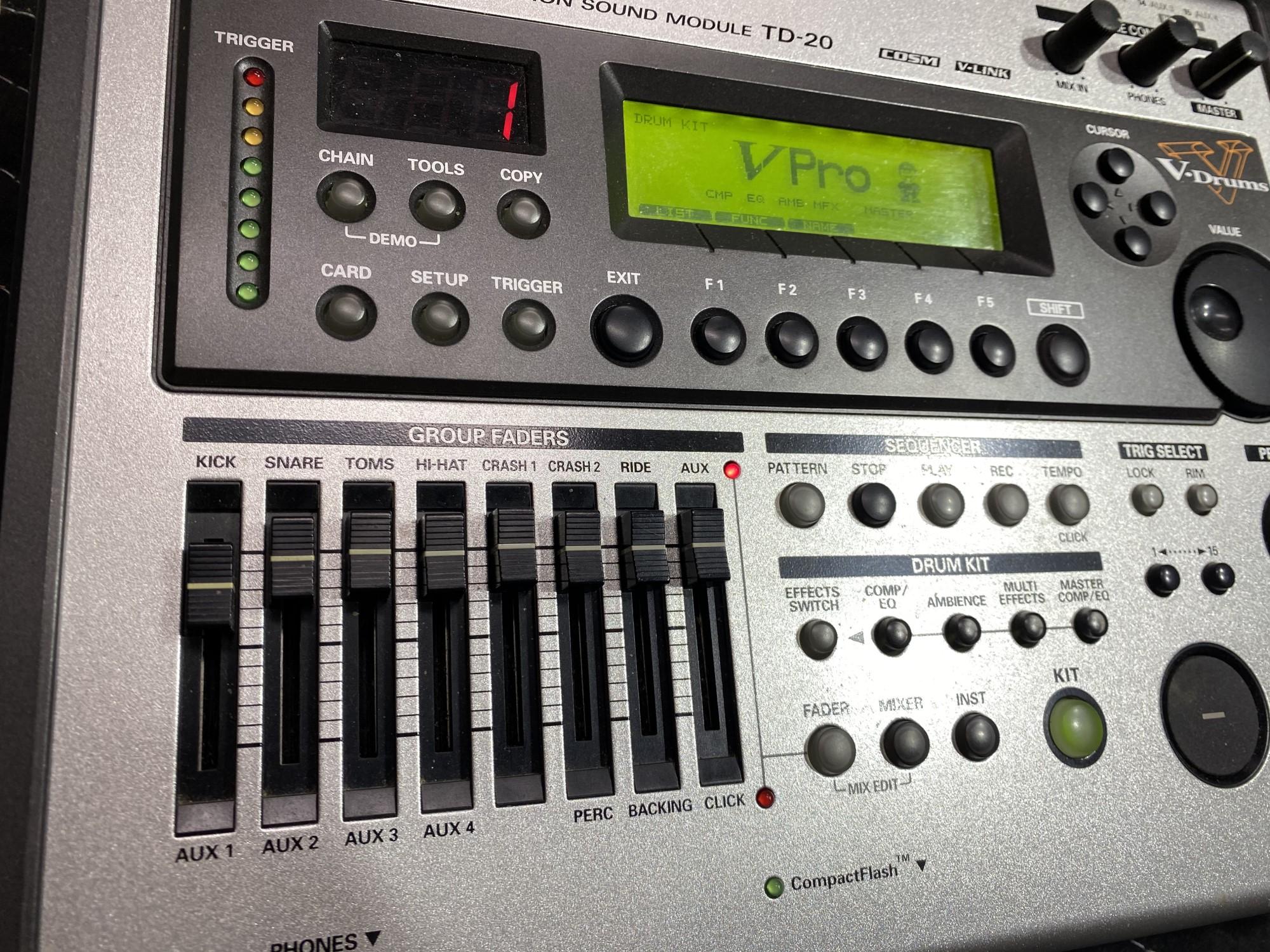 Roland Percussion Sound Module TD-20