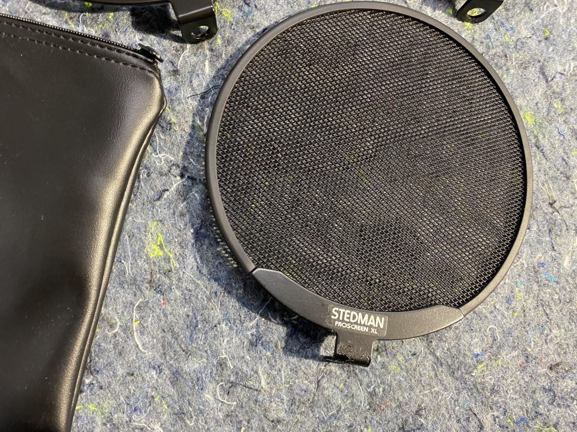 3 Stedman Pop Filters + Other Microphone Mount Parts