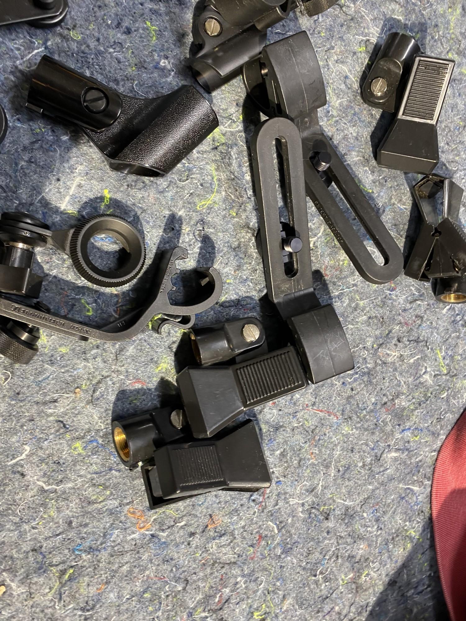 3 Stedman Pop Filters + Other Microphone Mount Parts