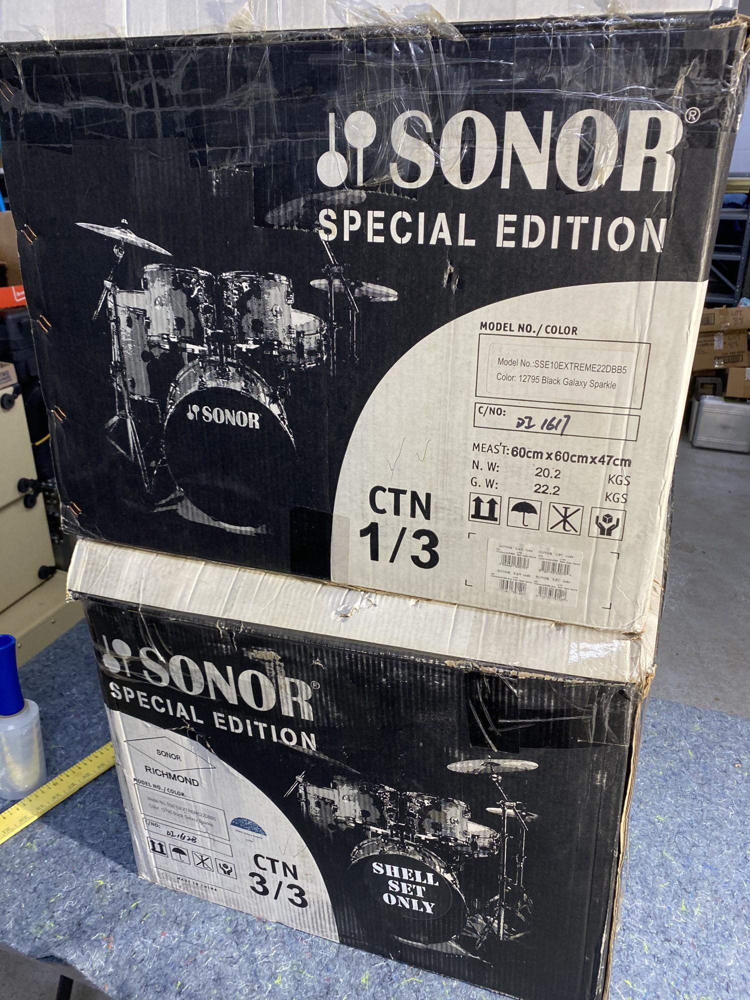 High-end Sonor eXtreme Force Drum Set