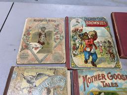 Group lot of assorted antique, vintage books