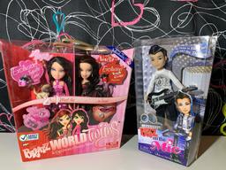 Bratz World Twins - Peyton & Nevaeh.  Bratz On The Mic Eitan