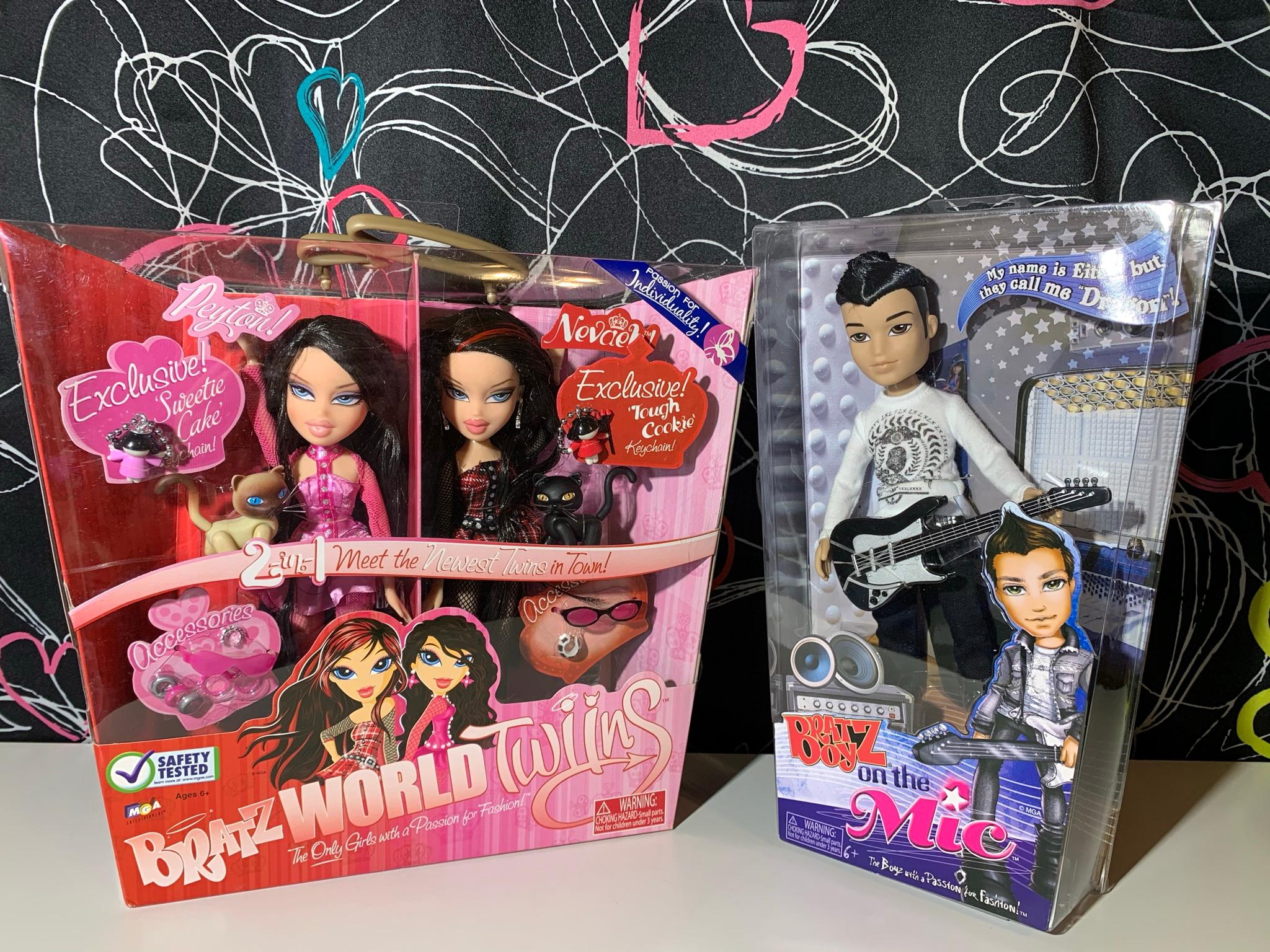 Bratz World Twins - Peyton & Nevaeh.  Bratz On The Mic Eitan