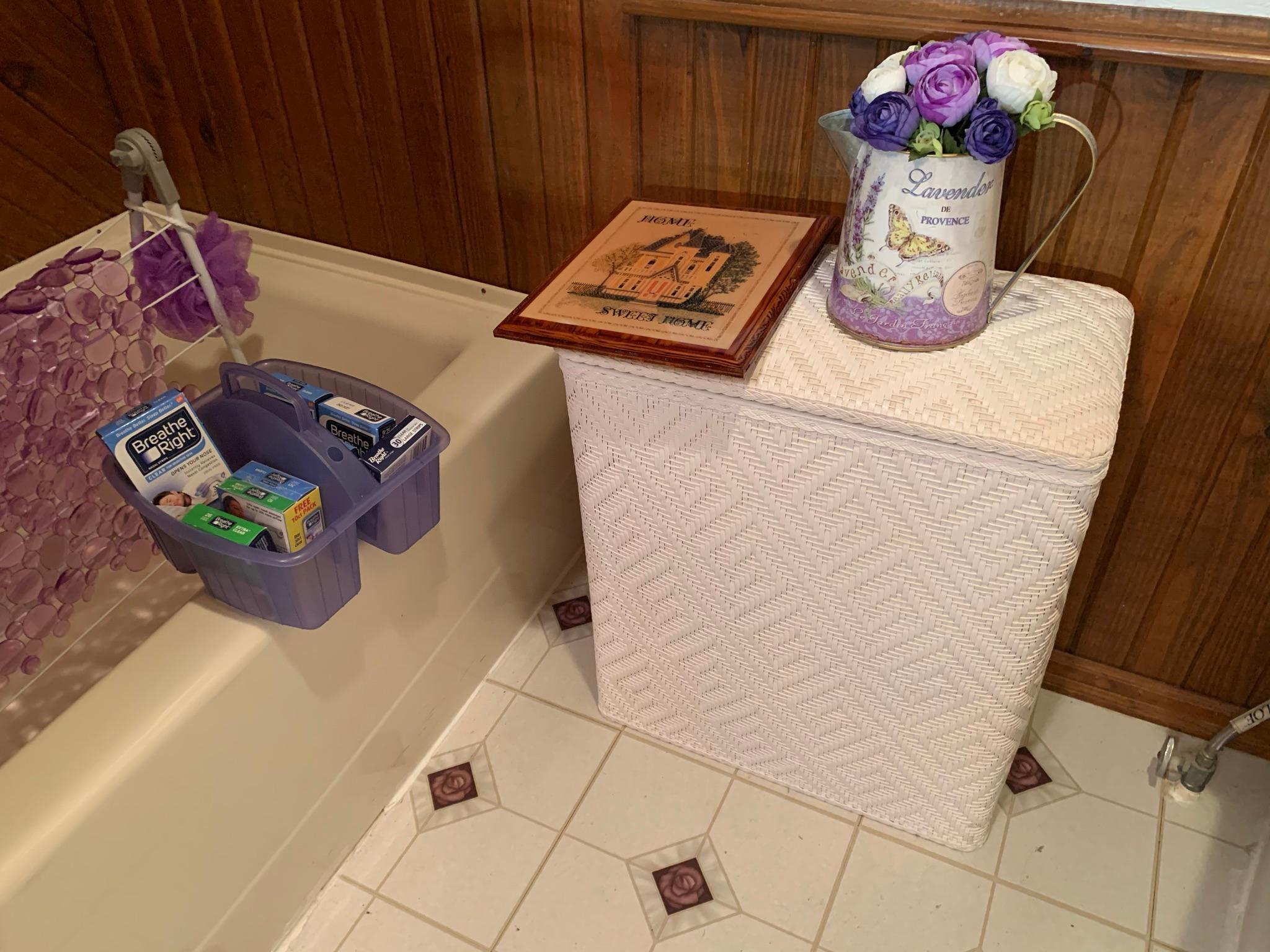 Cleanout of Bathroom - Towel, Sheets, Clothing Adult Care Products, & More