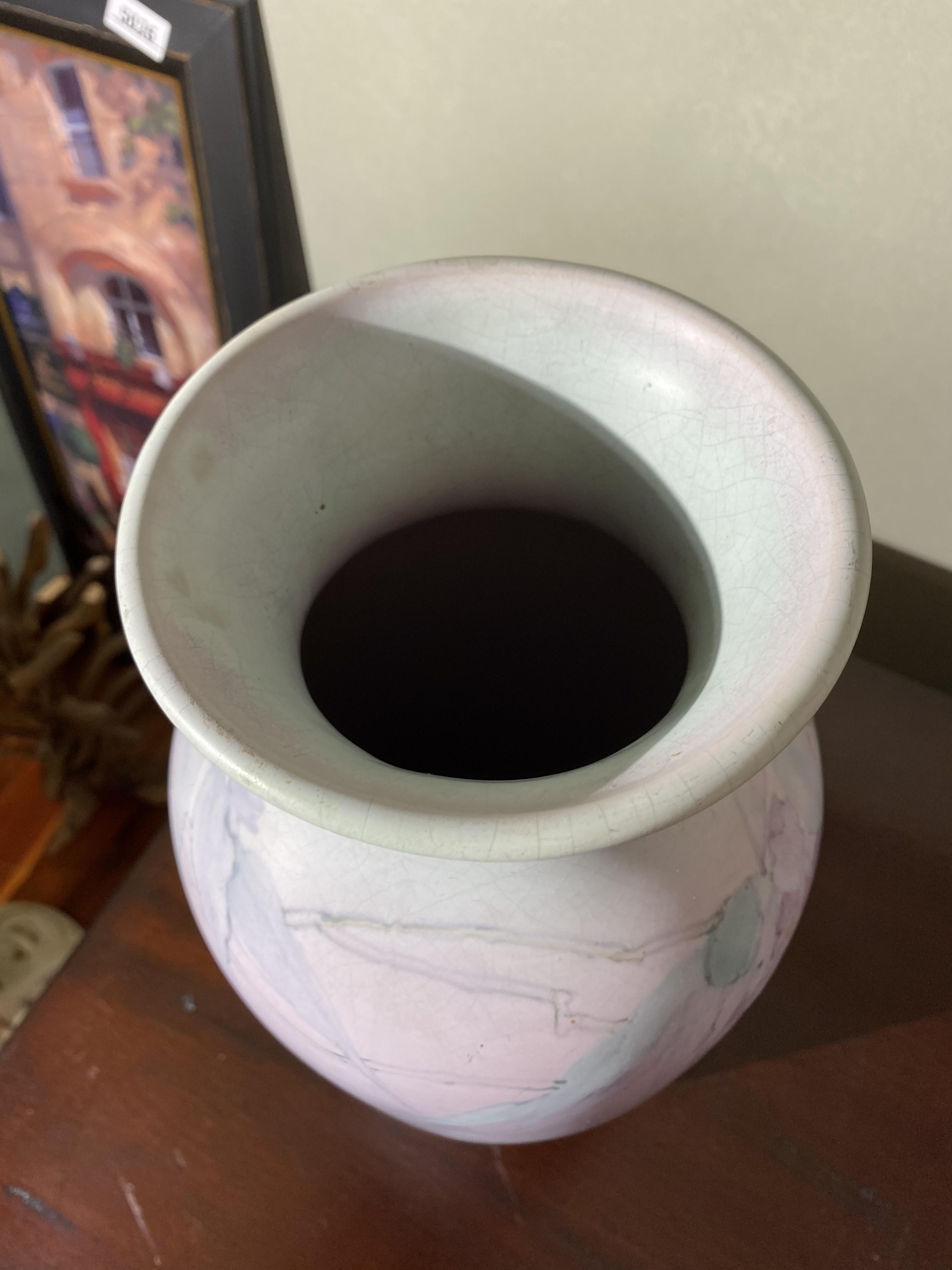 Rare Weller Art Pottery Vase 15" high excellent condition