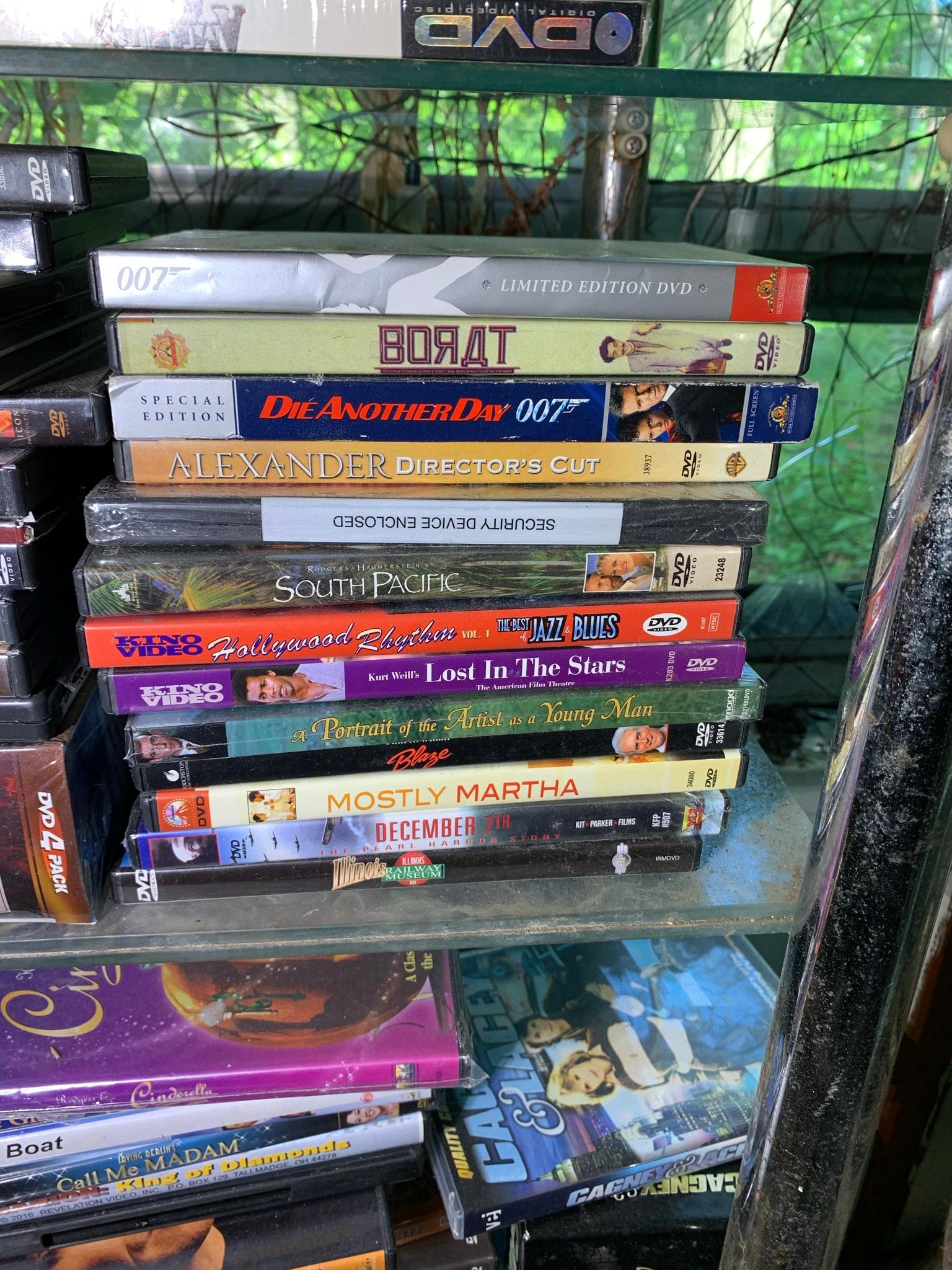 Large Group of DVDs