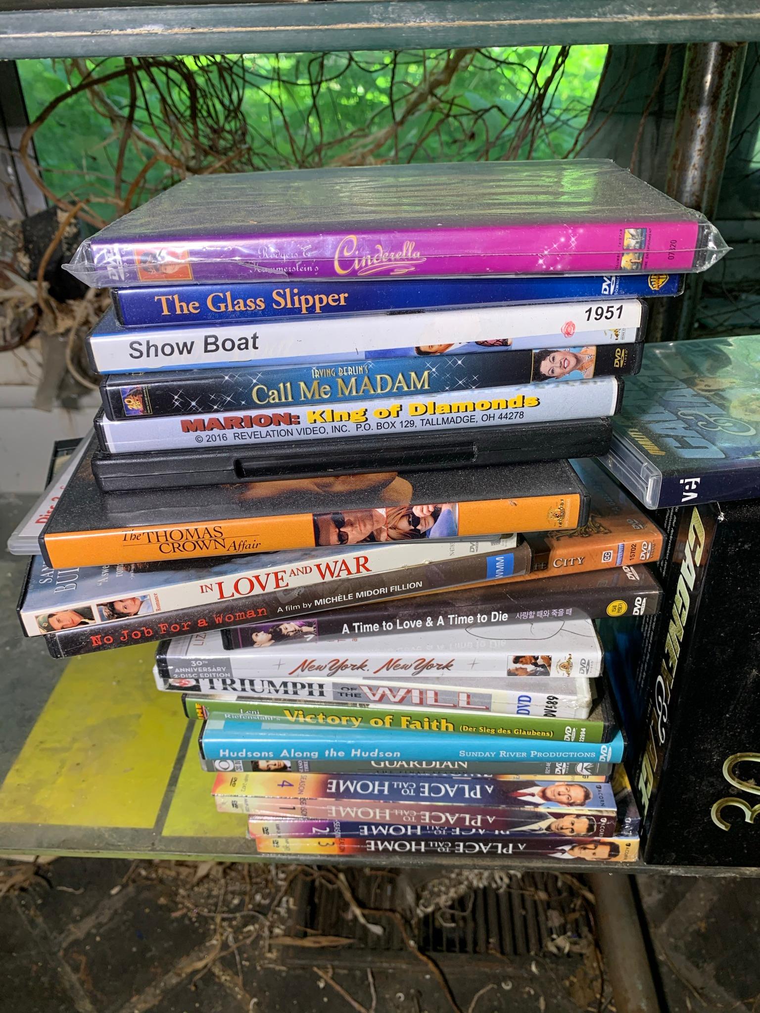 Large Group of DVDs