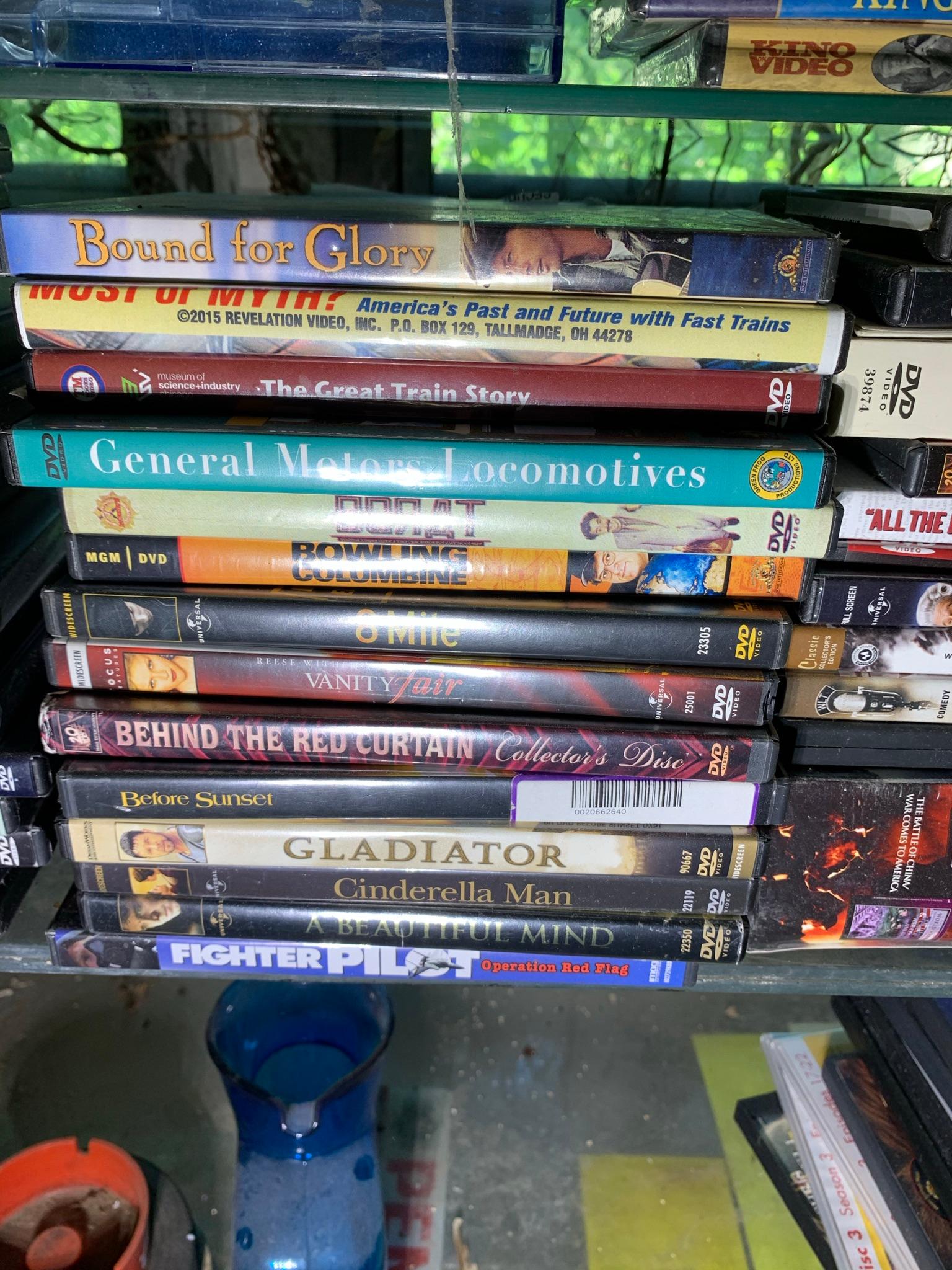 Large Group of DVDs