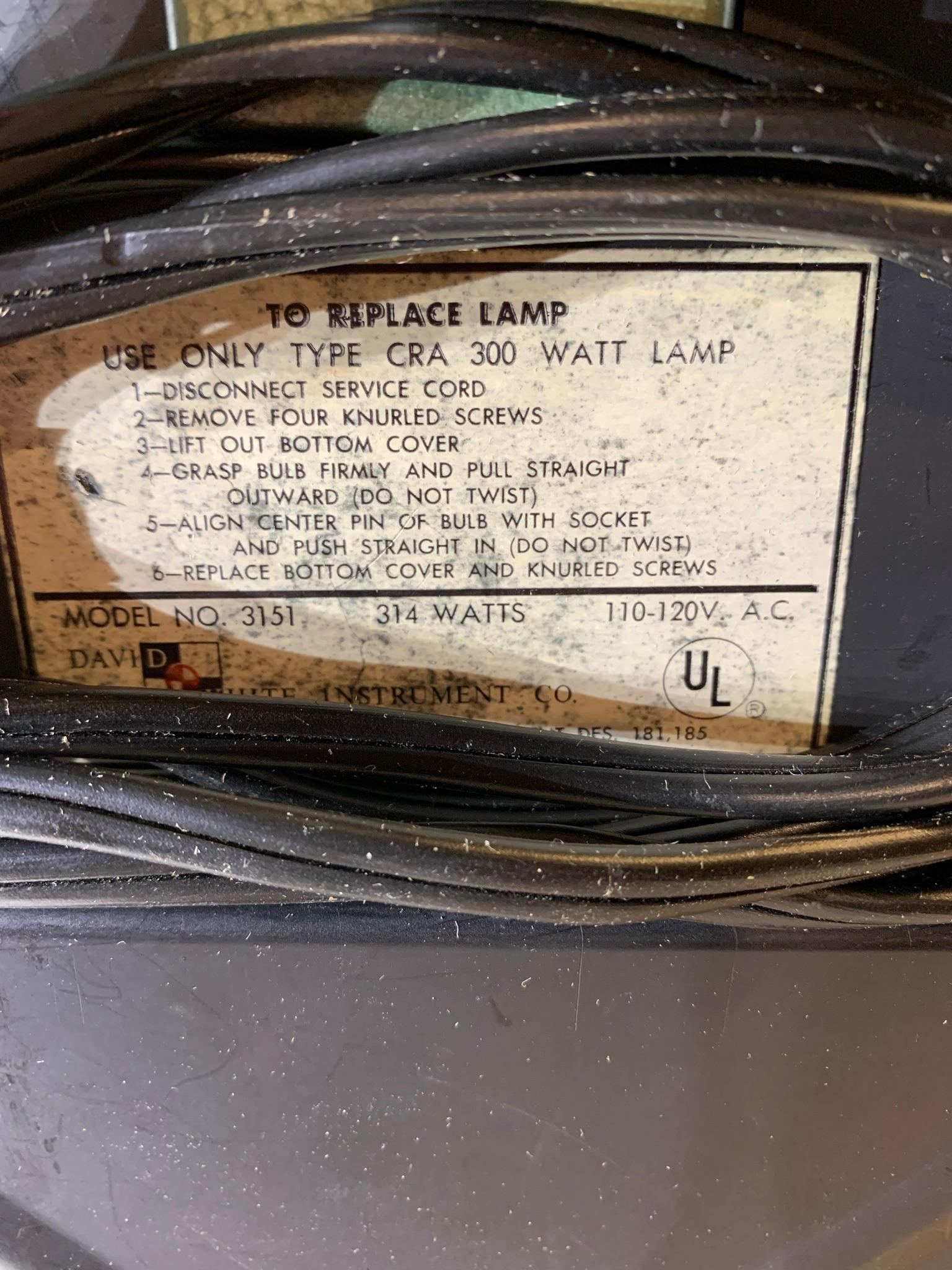 Vintage Realist 620 Projector Model 3151.