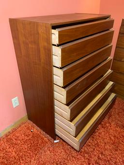 MCM Vitze Danish made in Denmark 7 Drawer Chest of Drawers.