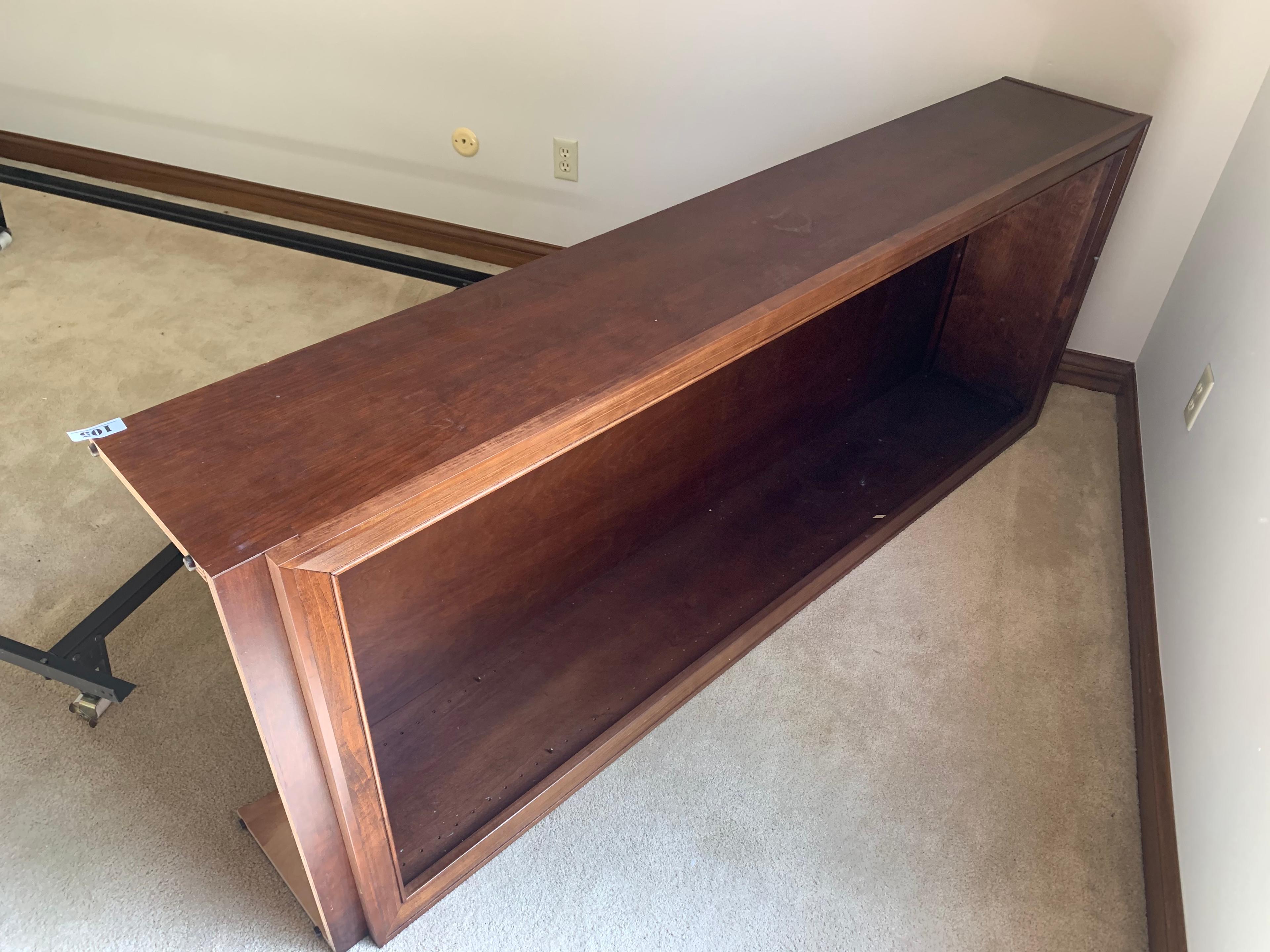 Nice large sized wooden bookshelf