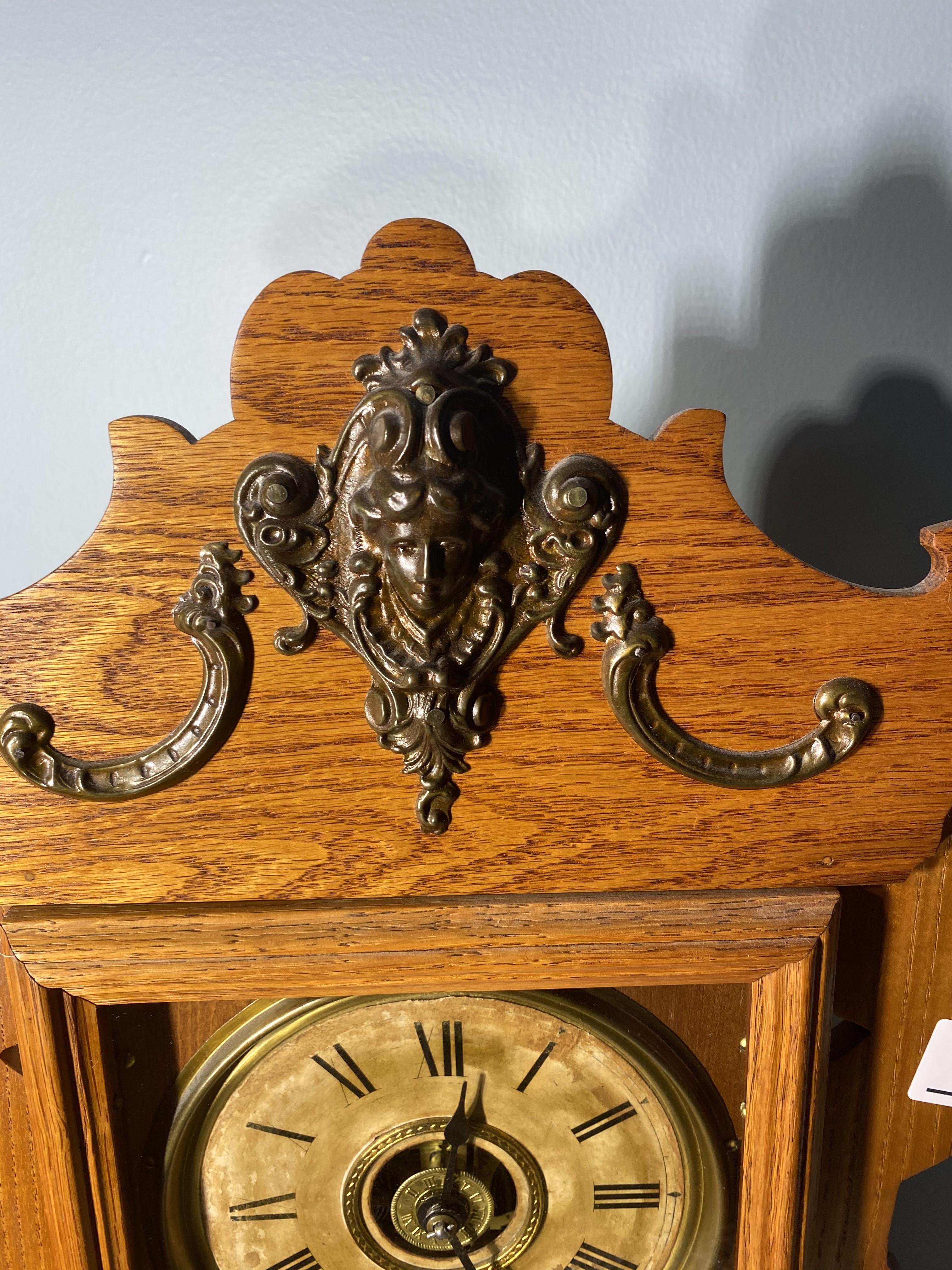 Antique Gingerbread Clock
