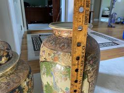 Four Large Asian Vases