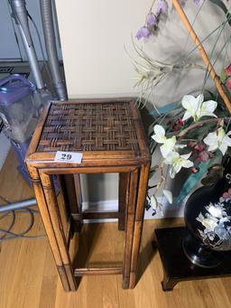Group lot of Asian Decorative items, mirror