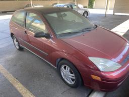 2001 Ford Focus ZX3 Car