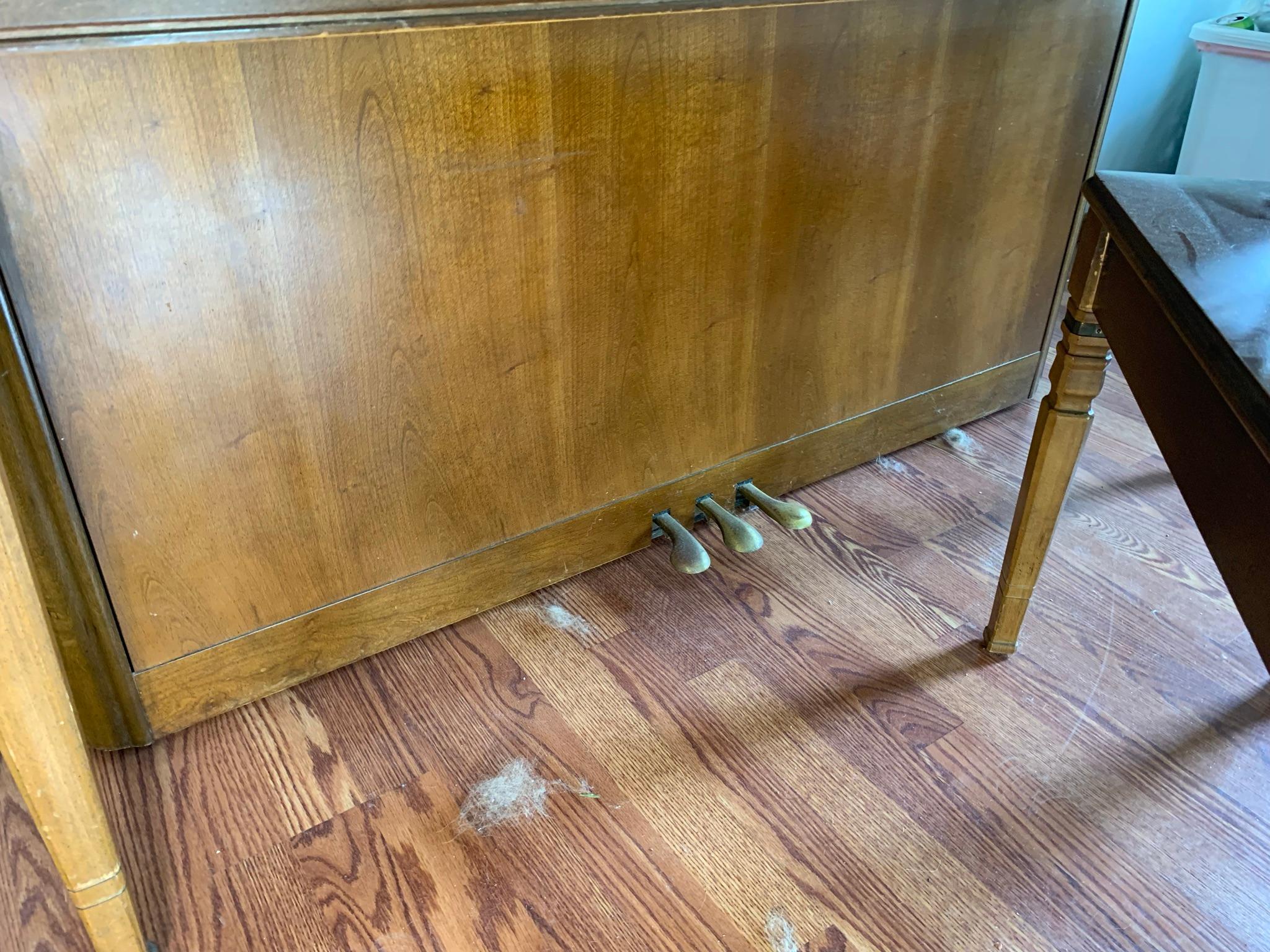 Wurlitzer Piano with Bench.