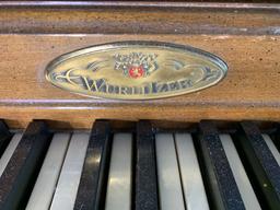 Wurlitzer Piano with Bench.