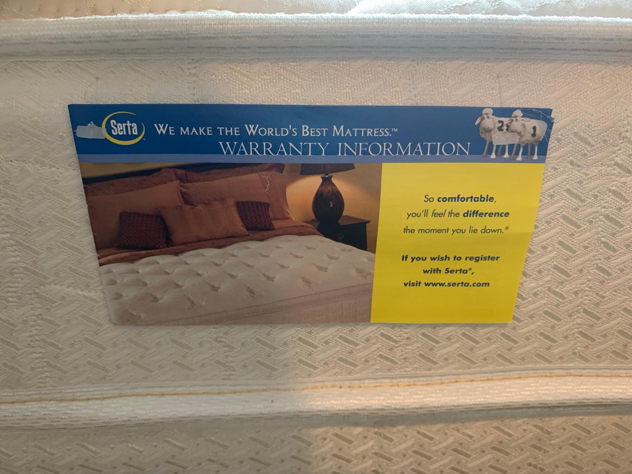 Single Bed with Mattress and Night Stand