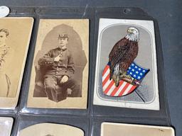 Group of CDVs including Civil War