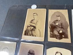 Group of CDVs including Civil War