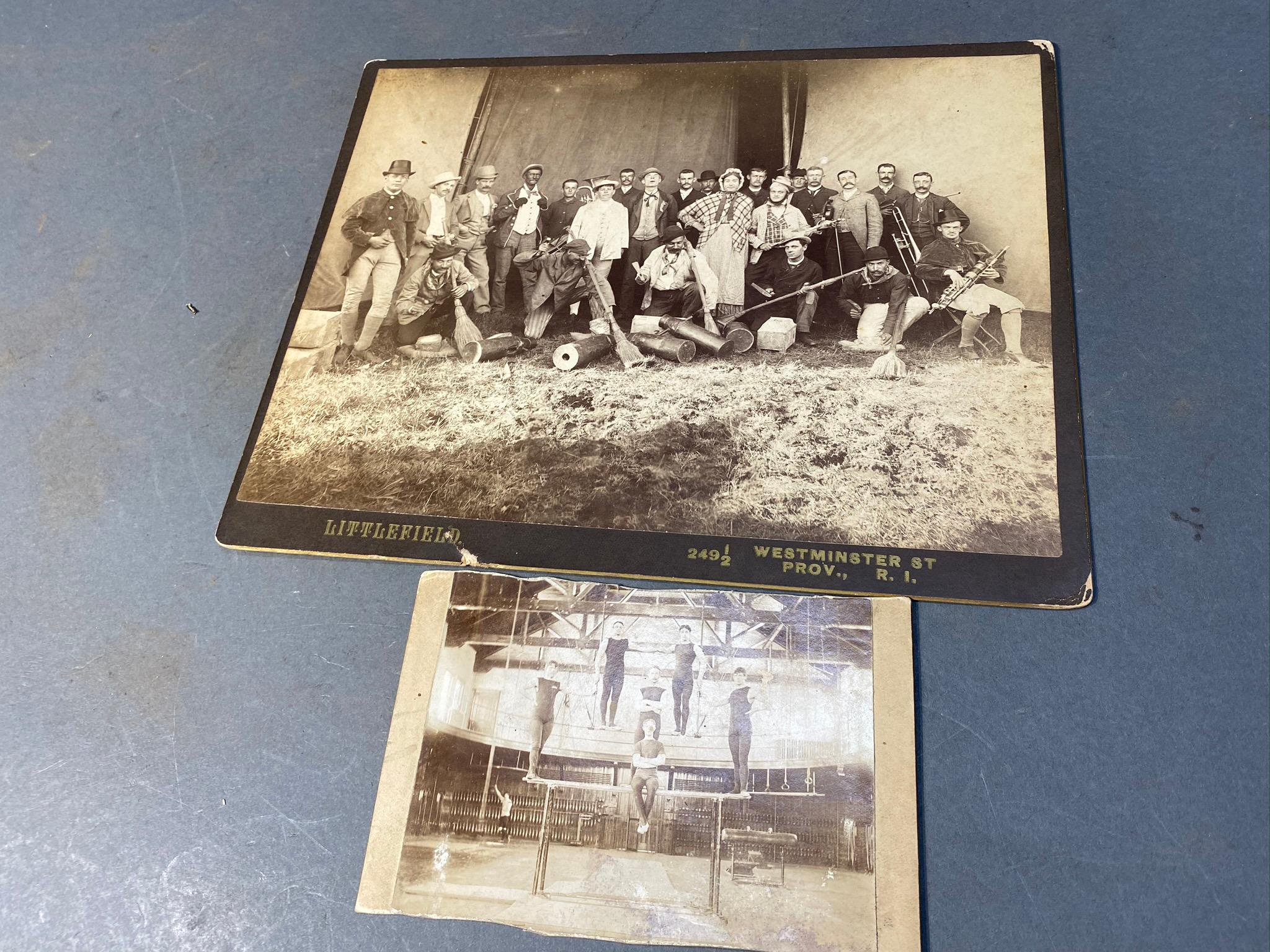2 Early photographs of performers