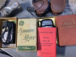 Large lot - Exposure meters and more