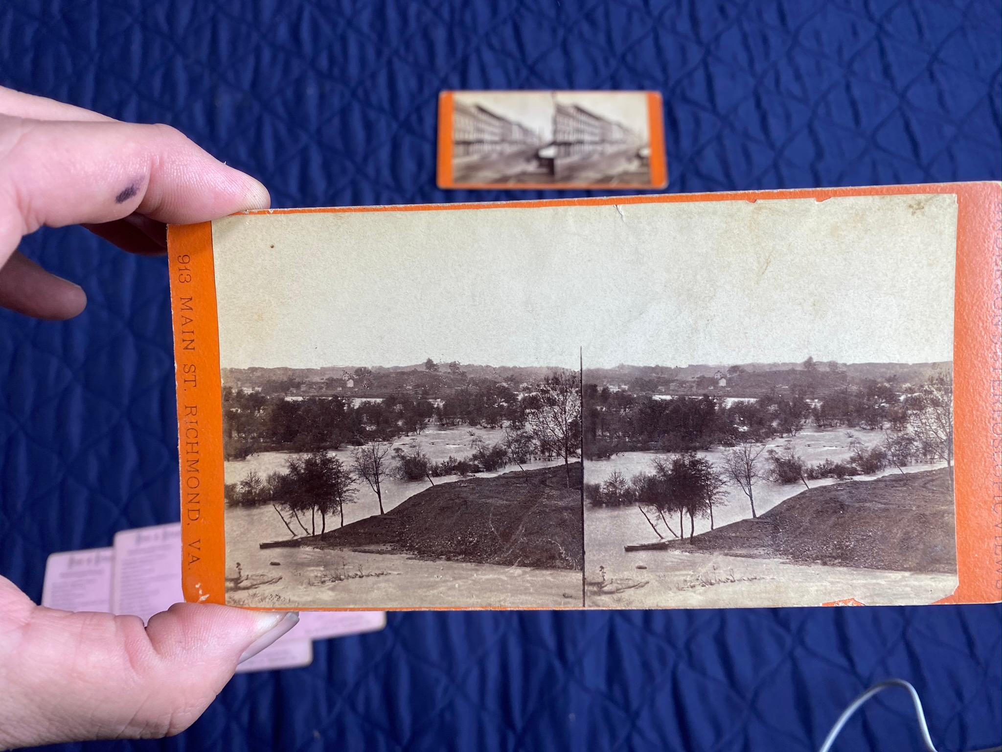 5 Richmond Va. & Surrounding Area Stereoview Cards
