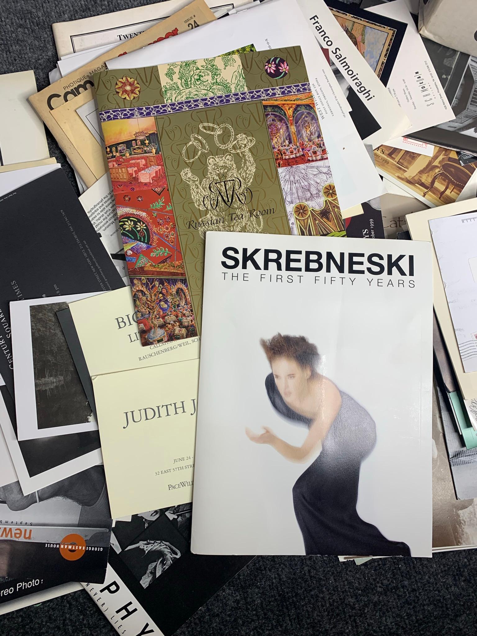 Group of photography related catalogs, booklets and more