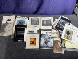 Group of photography related catalogs, booklets and more