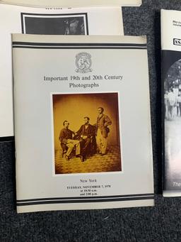 Group of photography related catalogs, booklets and more