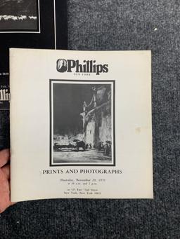 Group of photography related catalogs, booklets and more