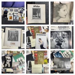 Group of photography related catalogs, booklets and more