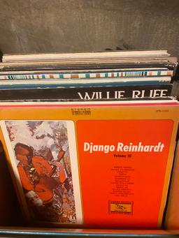 Group lot of vintage records including jazz